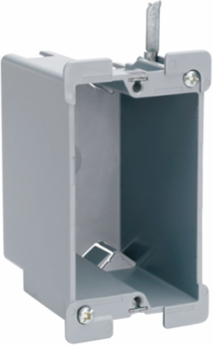 Old Work Switch and Outlet Box, 1-1/4 Inch to 1/8 Inch Adjustable Bracket, 100 Pack