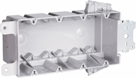Wood and Steel Stud Bracket Box 3/8 Inch Offset, 25-Pack
