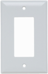 Junior Jumbo Thermoset Wall Plate, 1 Decorator Opening, 4.87 Inch x 3.125 Inch