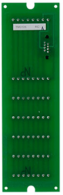 6-Port Telephone Distribution Module, 2.875" x 5.875" x 1.0", RJ31X Port