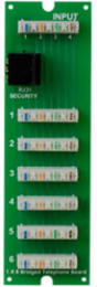 6-Port Telephone Distribution Module, 2.875" x 5.875" x 1.0", RJ31X Port