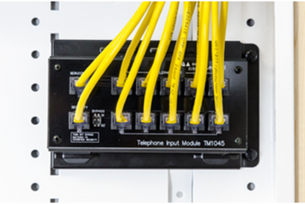 10-way RJ45 Telephone Module with RJ31X TM1045