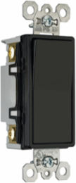TradeMaster® Decor Switch 4-Way 15A 120/277V, Black