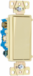 15A NAFTA-Compliant 4-Way Decorator Switch, 120/277V, Ivory