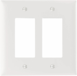 TradeMaster Junior Jumbo Nylon Wall Plate, 5.125 Inch x 5.0625 Inch, White