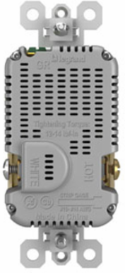 15A 125V Hospital-Grade Tamper-Resistant Duplex Receptacle with USB A/C Ports, 1.425 Inch Depth, Ivory