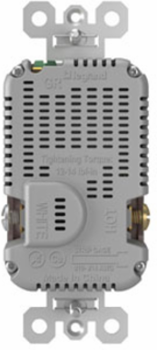 20A 125V Tamper-Resistant Duplex Receptacle with USB A/C Ports, Brown