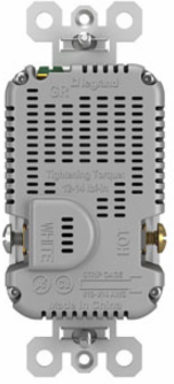 20A 125V Tamper-Resistant Duplex Receptacle with USB C Fast Charging Ports, 2.68 Inch Height, 1.69 Inch Width, White