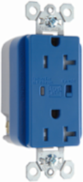20A 125V Heavy Duty Tamper-Resistant Duplex Receptacle, 1.7 Inch Width