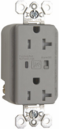 20A 125V Heavy Duty Tamper-Resistant Surge Duplex Receptacle, 1.7 Inch Width