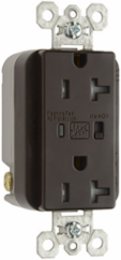 20A 125V Extra Heavy Duty Tamper-Resistant Duplex Receptacle, 1.7 Inch Width