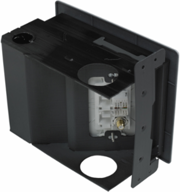 Two-Gang Metal Recessed TV Box, cULus Listed, 35 Cubic Inch
