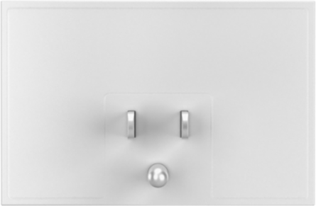 Smart Plug-In Switch, 120V, Polycarbonate, Wireless Compatible, White