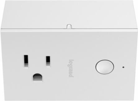 Smart Plug-In Switch, 120V, Polycarbonate, Wireless Compatible, White