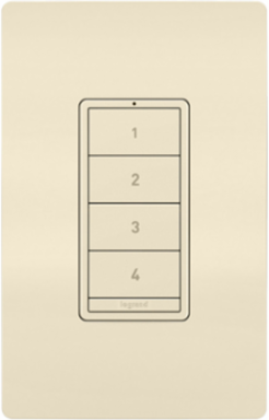 radiant® Wireless Smart Scene Controller with Netatmo, Light Almond