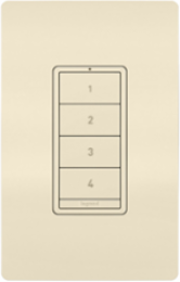 radiant® Wireless Smart Scene Controller with Netatmo, Light Almond