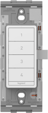 radiant® Wireless Smart Scene Controller with Netatmo, White