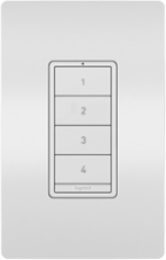 radiant® Wireless Smart Scene Controller with Netatmo, White