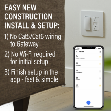 radiant® Smart Switch Hub Kit with Netatmo, White