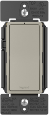 radiant® Smart Switch with Netatmo, Nickel