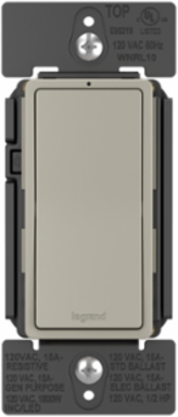 radiant® Smart Switch with Netatmo, Nickel