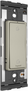 radiant® Home/Away Wireless Smart Switch with Netatmo, Nickel