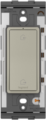 radiant® Home/Away Wireless Smart Switch with Netatmo, Nickel