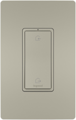 radiant® Home/Away Wireless Smart Switch with Netatmo, Nickel