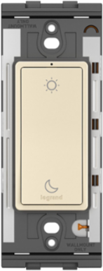 radiant® Sleep/Wake Wireless Smart Switch with Netatmo, Light Almond