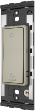 Wireless Smart Light Switch, Nickel - Battery Operated, Control Scenes