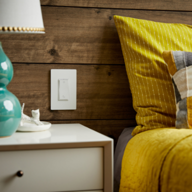 radiant® Sleep/Wake Wireless Smart Switch with Netatmo, White