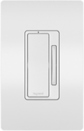 radiant® Wired Remote Smart Dimmer with Netatmo, White