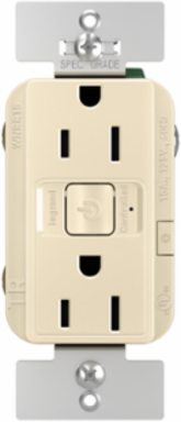 radiant® Smart 15A Outlet with Netatmo, Light Almond