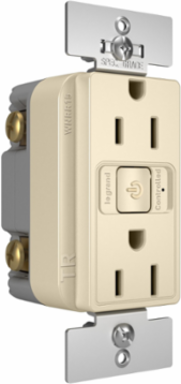 radiant® Smart 15A Outlet with Netatmo, Light Almond