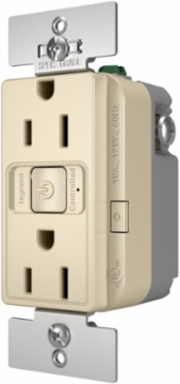 radiant® Smart 15A Outlet with Netatmo, Light Almond