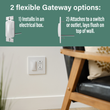 radiant® Smart 15A Outlet with Netatmo, Light Almond