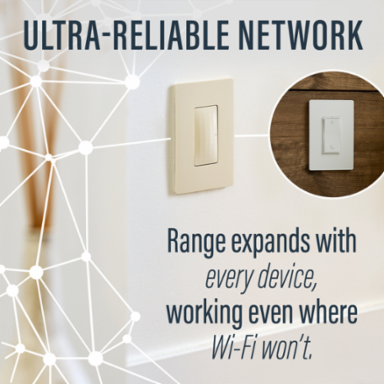 Radiant Smart 15A Outlet, Nickel Finish, App-Controlled