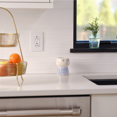 radiant® Smart 15A Outlet with Netatmo, White