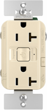 radiant® Smart 20A Outlet with Netatmo, Light Almond