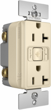 radiant® Smart 20A Outlet with Netatmo, Light Almond