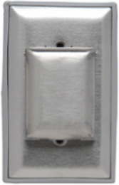 Dustproof Stainless Steel Wall Plate Cover, 2.75 Inch Width, 4.5 Inch Height
