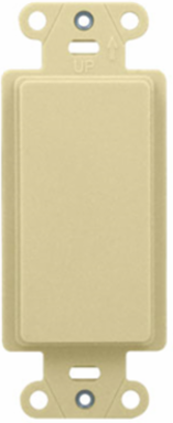 Blank Decorator Outlet Strap, Light Almond WP3410-LA