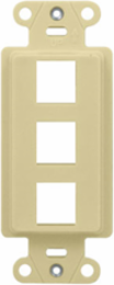 3-Port Decorator Outlet Strap, Light Almond WP3413-LA