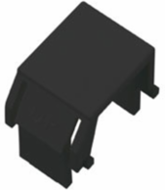 BLANK KEYSTONE INSERT, BLACK