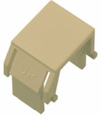 BLANK KEYSTONE INSERT, IVORY