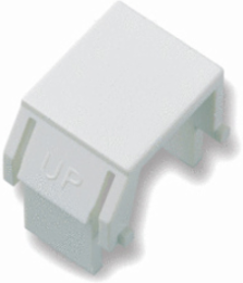 BLANK KEYSTONE INSERT, WHITE