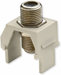 Non-Recessed Nickel F-Connector, Light Almond WP3479-LA