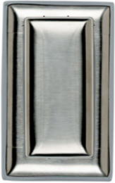 Dustproof Stainless Steel Cover 4.5 Inch x 2.75 Inch, UL Listed