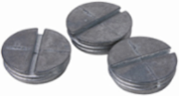 Weatherproof Closure Plug 3/4 Inch Gray