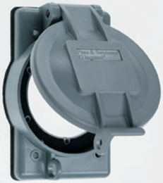 Thermoplastic Weatherproof Cover, 2.32 Inch Diameter for 20A/30A Turnlok®